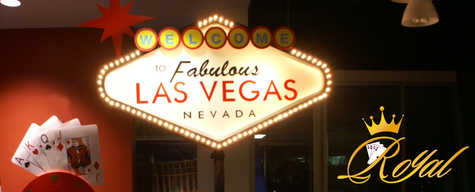Casino Decor, Welcome To Vegas Sign Rental